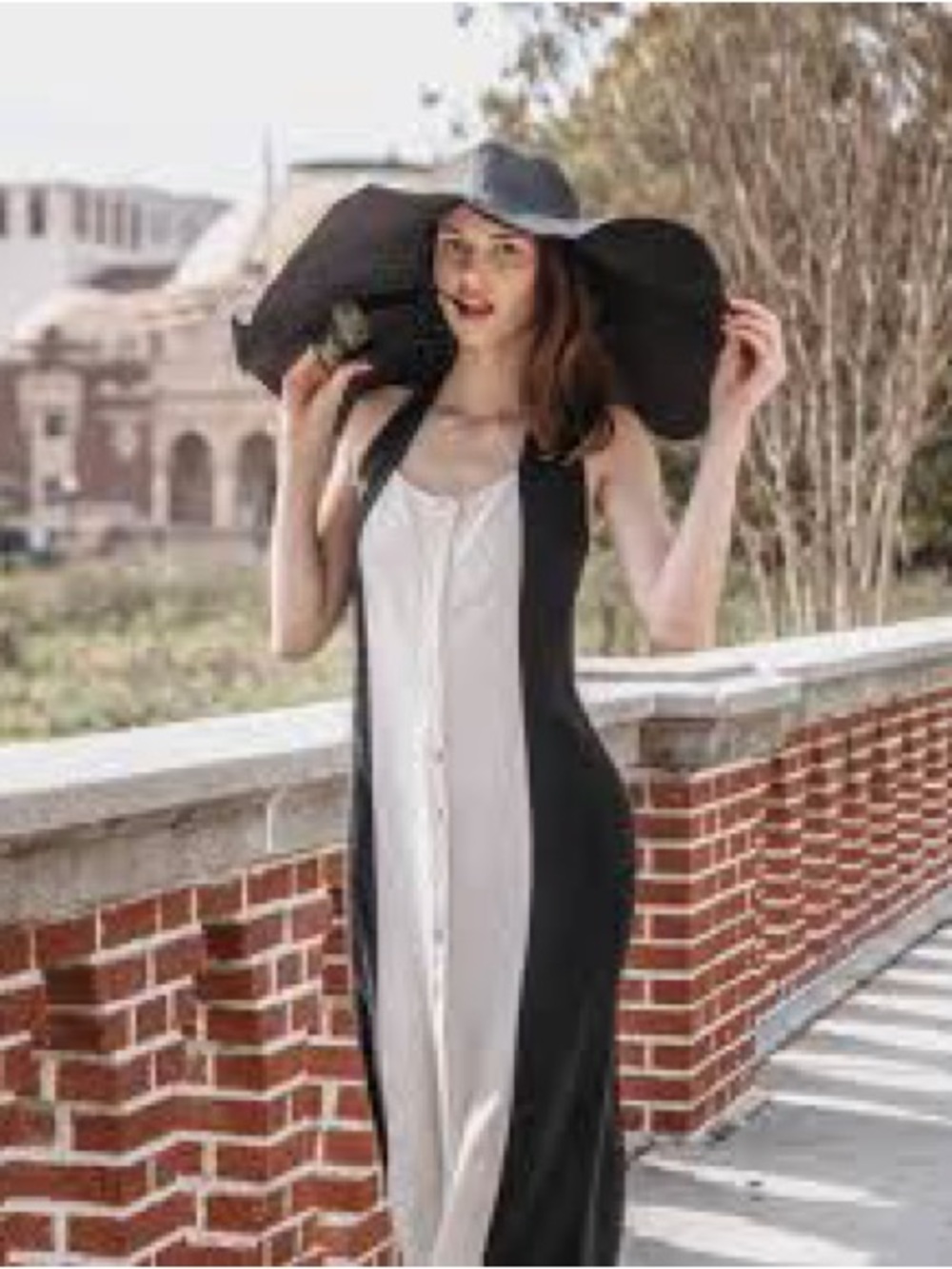 Kylie Halter button up dress